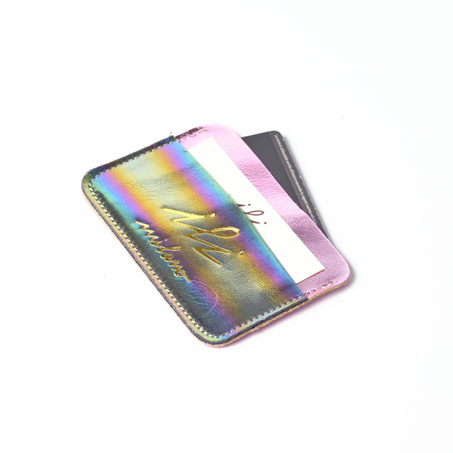 PORTACARTE RAINBOW PINK